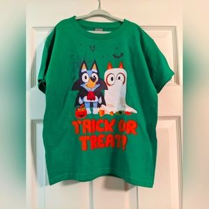 Bluey Halloween youth shirt